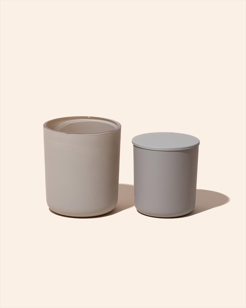 8oz aura vessel & lid - matte sage