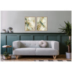 Garden No. 1 & No. 2 2 Piece Framed Canvas Wall Art Set by Amy Lighthall