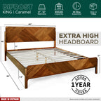 Bifrost Solid Wood Bed Frame