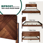 Bifrost Solid Wood Bed Frame