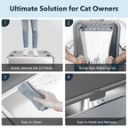 XXL 304 Stainless Steel Cat Litter Box