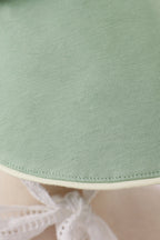 Sage lace bonnet