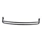 44 in. to 70 in. Double Curved Shower Rod (Matte Black Finish)