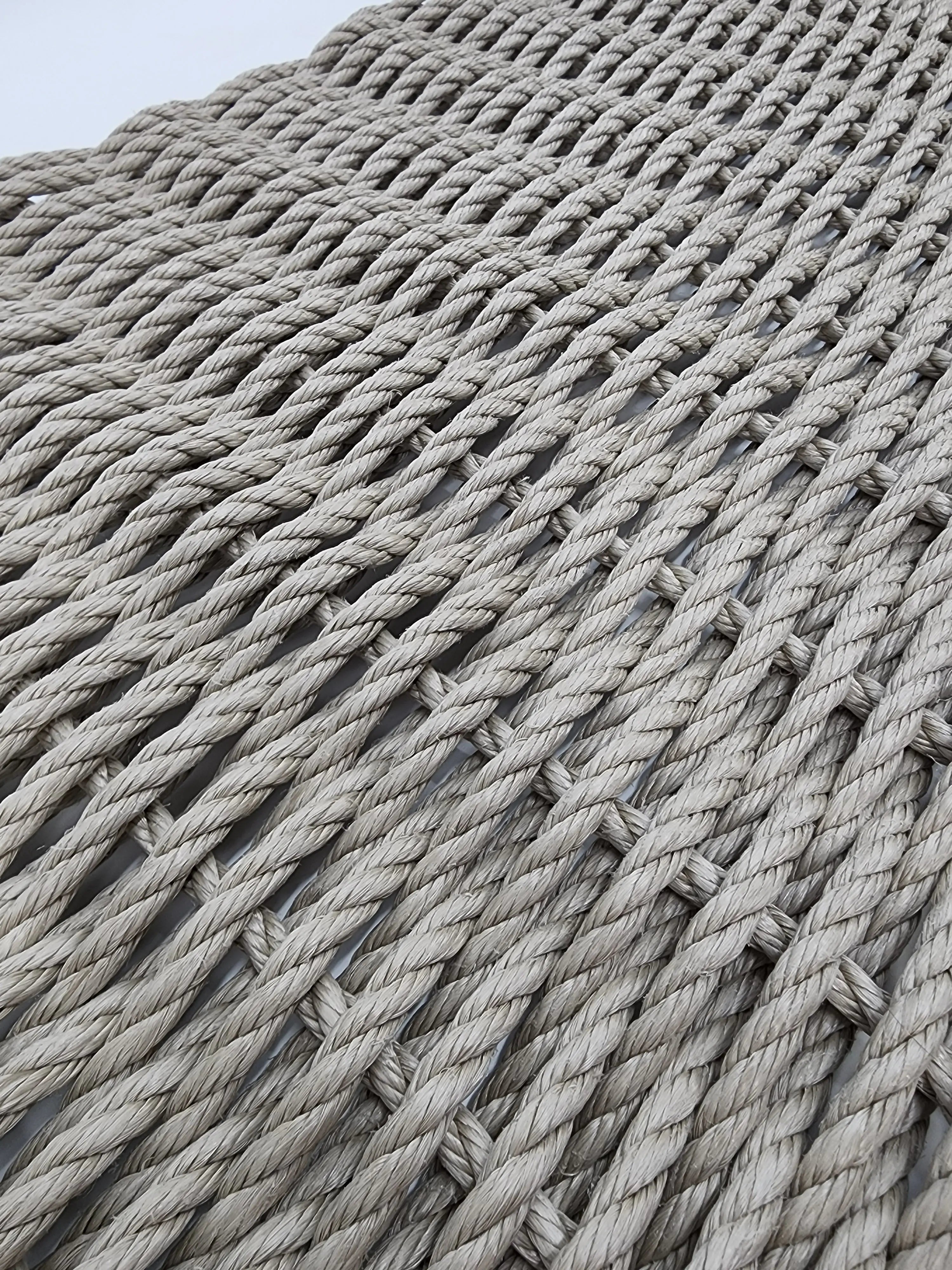 Solid Color Lobster Rope Doormat