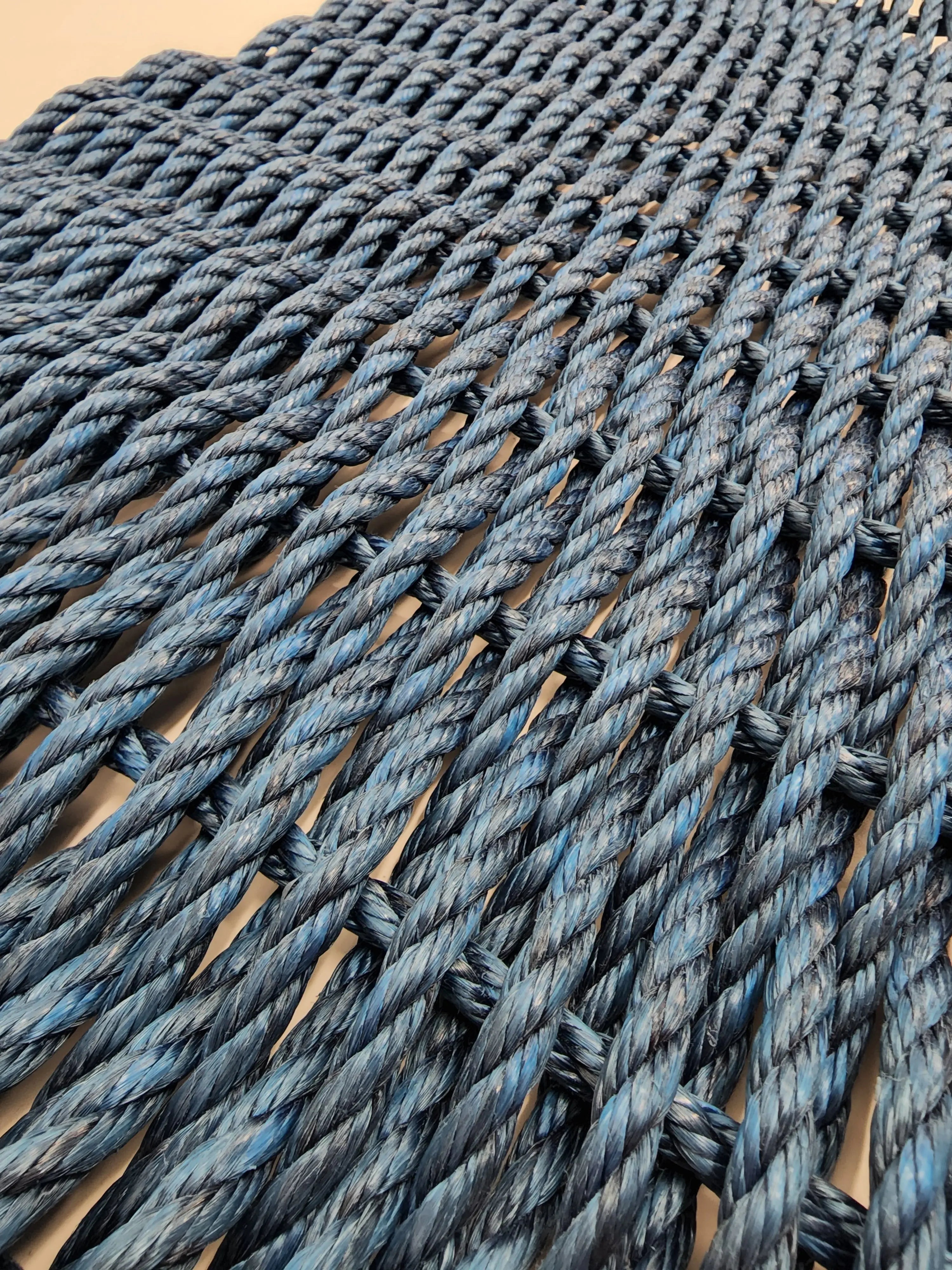 Solid Color Lobster Rope Doormat
