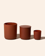 8oz aura vessel & lid - matte sage