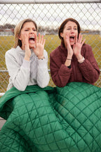 Waterproof Puffer Blanket with Pockets | Pretty Rugged