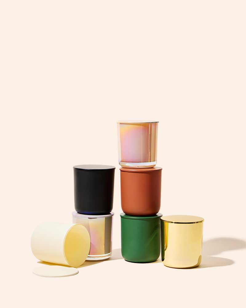 8oz aura vessel & lid - matte sage