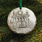 2026 Annual Ornament- Cozy Christmas Hearth (Aluminum)