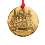 2026 Annual Ornament- Cozy Christmas Hearth (Bronze)