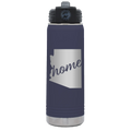Arizona Home 20 oz Water Bottle | Navy