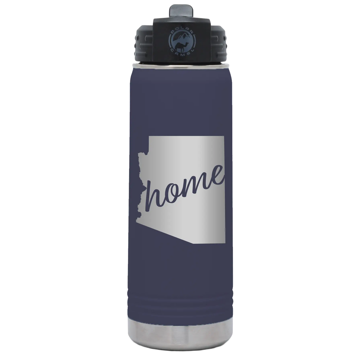 Arizona Home 20 oz Water Bottle | Navy