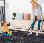 Maval - Abstract Washable Area Rug