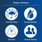B-hyve XD Bluetooth 1-Outlet Hose Faucet Timer w/Hub | 24516
