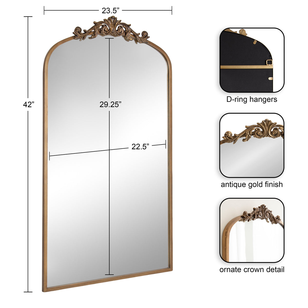 Arendahl Traditional Arch Mirror