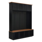 Entryway Hall Tree With Bench And Storage