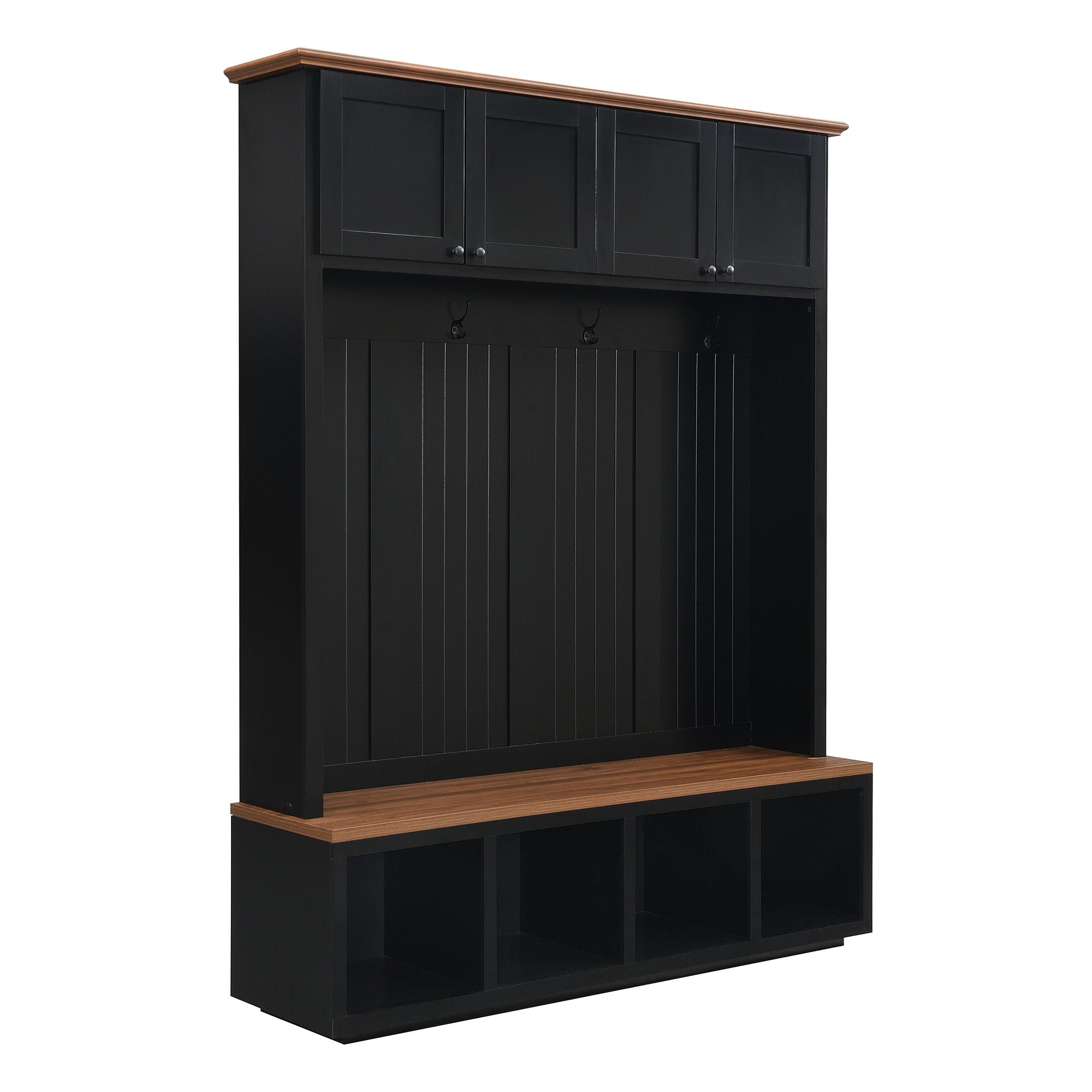 Entryway Hall Tree With Bench And Storage