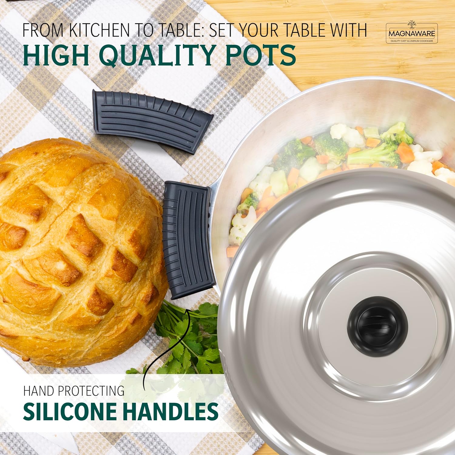 5 Quarts Round Dutch Oven with Lid