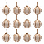 Plastic Ball Ornament Set of 4