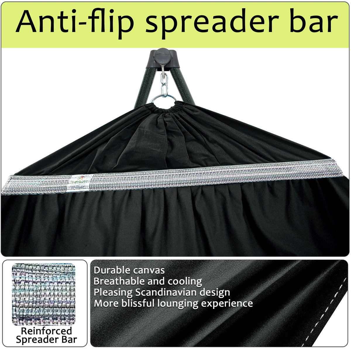 Tranquillo Universal Canvas Hammock Medium Size for Ultimate Comfort and Style