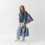 Nantucket Navy Bagette Market Tote | Scout Bags