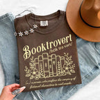 Booktrovert Comfort Colors Shirt - Book Lover Tee