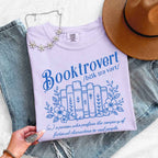 Booktrovert Comfort Colors Shirt - Book Lover Tee
