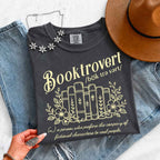 Booktrovert Comfort Colors Shirt - Book Lover Tee