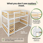 Solid Wood Kids Bunk Bed