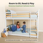 Solid Wood Kids Bunk Bed