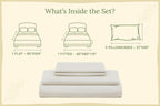 Organic Sateen Bed Sheets Set