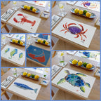 Red Lobster Placemat | Ocean-Inspired