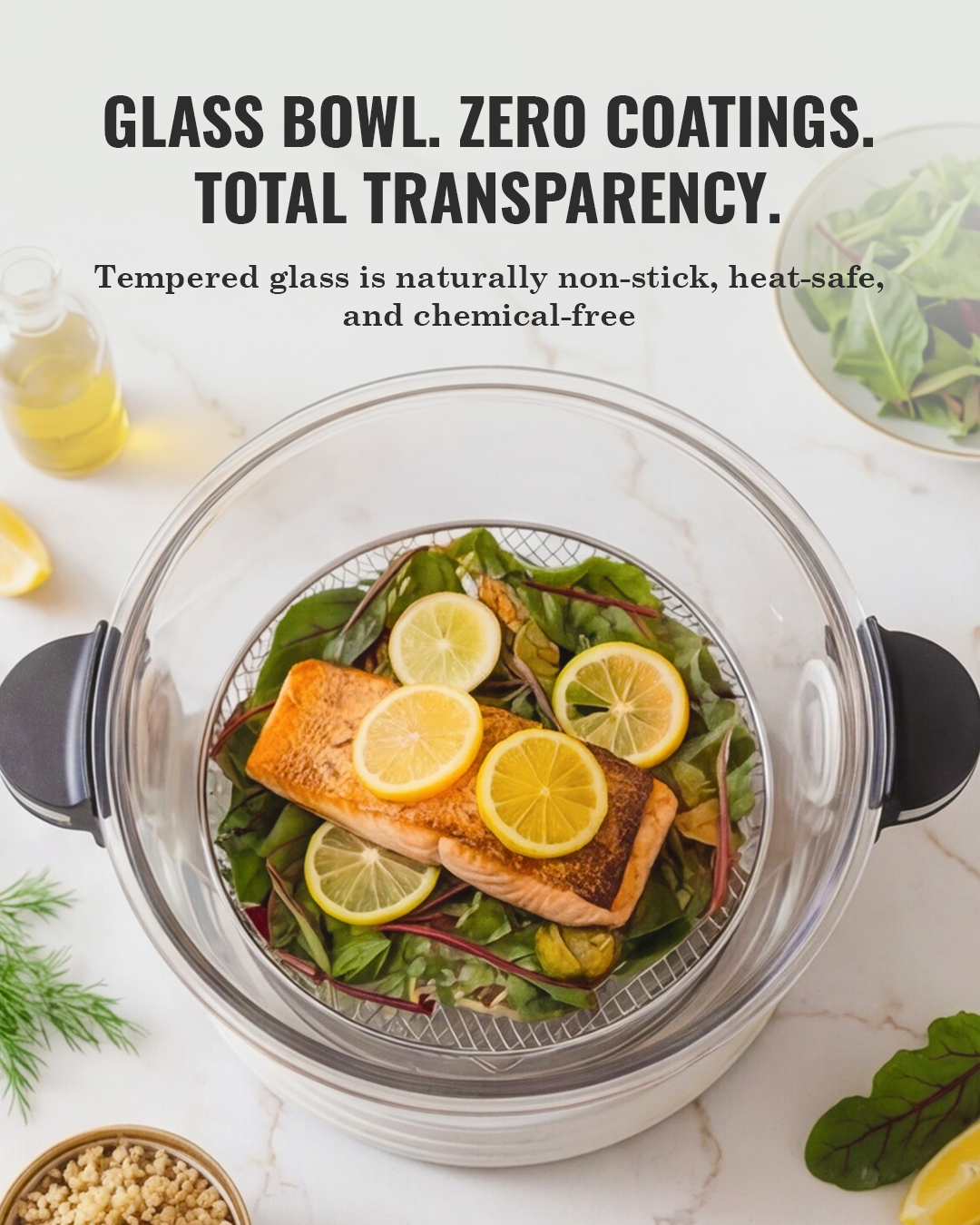 Self-Cleaning Air Fryer™ & Non-Toxic Air Fryer™ - Cherry