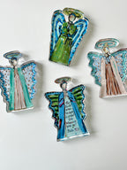 Heavenly Angel II Acrylic Tabletop Art