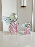 Tiny Wings I Angel Acrylic Tabletop Art