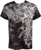 Sakkas Vines and Fleur De Lis Cotton Mens T-Shirt