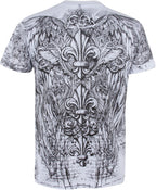 Sakkas Vines and Fleur De Lis Cotton Mens T-Shirt