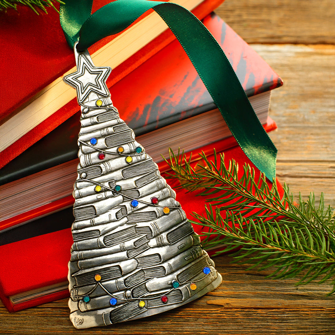Novel-Tree Ornament with Crystals