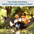 Tranquillo Original Collapsible Hammock with Stand for Ultimate Relaxation