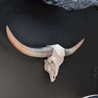 ADG42 Modern Large Steer Skull and Horns Wall Art | 30"