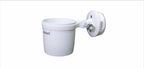 E-Sea Cup Adjustable-Suction Mounted Adjustable Angle Cup Holder-White