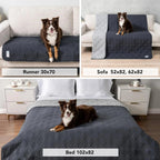 Waterproof Pet Couch Cover Reversible Furniture Protector for Dogs & Cats