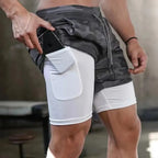Lightweight Men's Running Shorts with Pockets and Towel Loop
