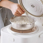 304 Stainless Steel Food Steamer Basket for Egg Meat Prssure Cooker Rice Steam Basket