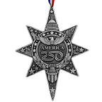 America250 Sea to Shining Sea Commemorative Star Ornament (Aluminum)