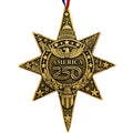 America250 Sea to Shining Sea Commemorative Star Ornament (Bronze)