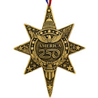 America250 Sea to Shining Sea Commemorative Star Ornament (Bronze)