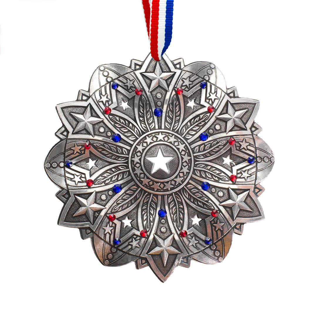 Snow Crystal 2026- Star Spangled Ornament (America250 Edition)