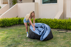 MSPA | TEKAPO | Comfort Series | Inflatable Hot Tub & Spa | Metallic Blue | Upto 6 Person