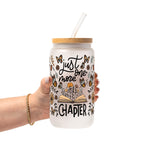 Just One More Chapter Glass Cup